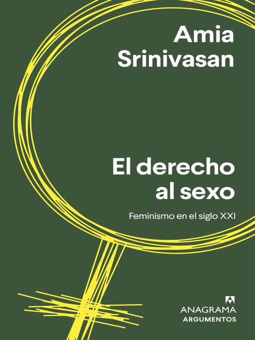 Cover image for El derecho al sexo